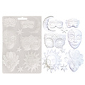 Foremka do odlewów 21x29,7 - Stamperia - Masquerade maski