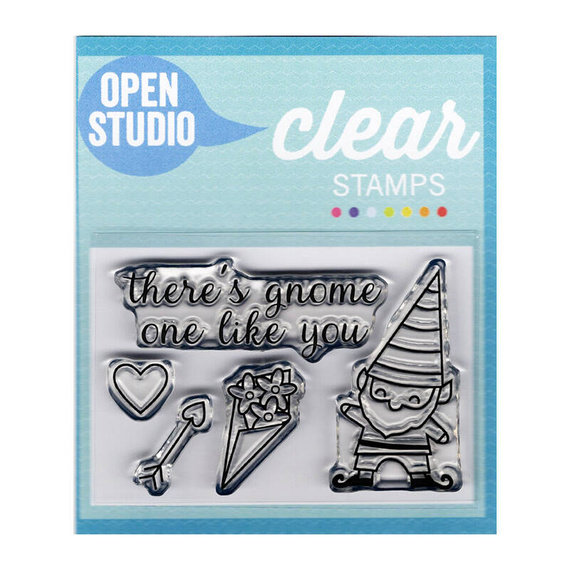 Wykrojnik + stempel - Memory Box - Gnome Like You - gnom / krasnoludek