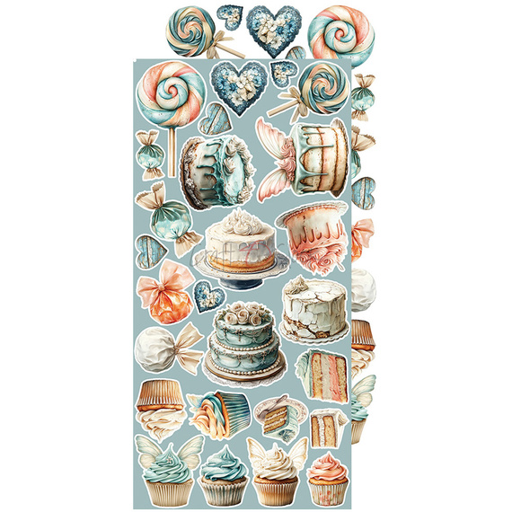 Zestaw dodatków do scrapbookingu - Craft o'clock - Sprites of Harmony - MIX