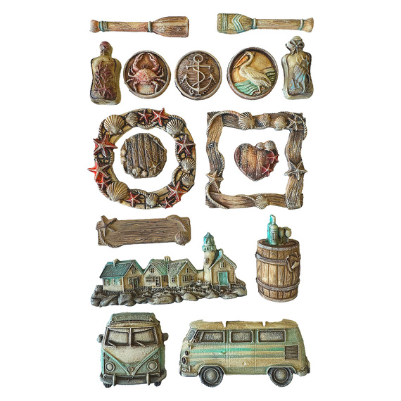 Foremka do odlewów 21x29,7 - Stamperia - Silent Sea van