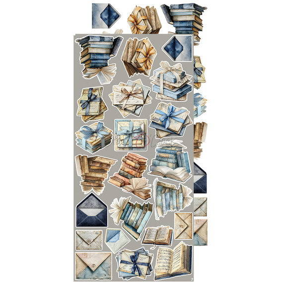 Zestaw dodatków do scrapbookingu - Craft o'clock - Melody of My Soul - MIX