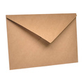 Koperta do kartki C6 kraft 12,4x17,2 - Rzeczy z papieru