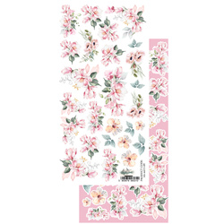 Papier do scrapbookingu 15x30 -  Alchemy of Art - kwiaty