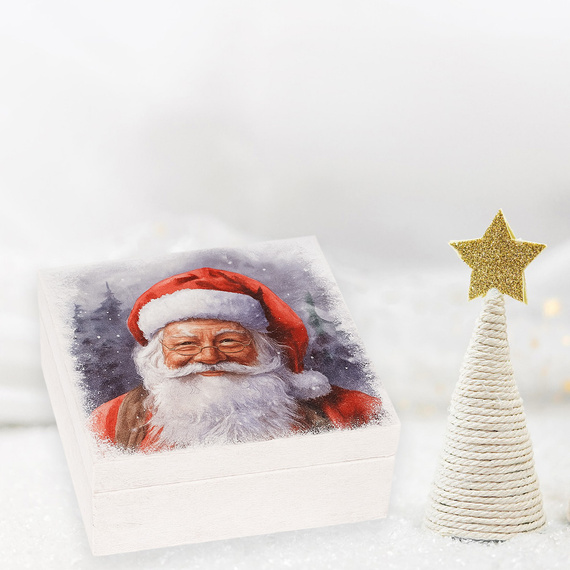 Zestaw startowy do decoupage świąteczny