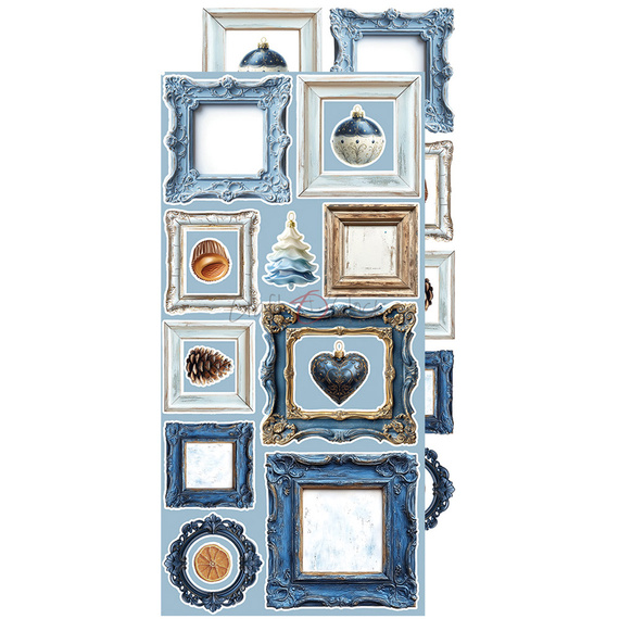 Zestaw dodatków do scrapbookingu - Craft o'clock - Jolly Season - Winter