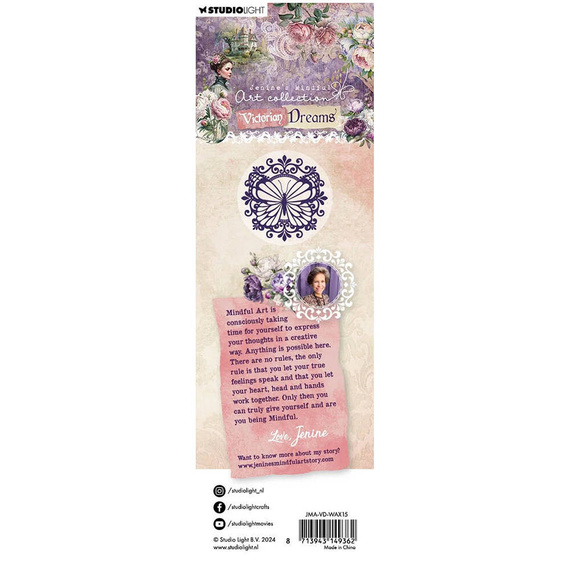 Wax stamp - Studio Light - Stempel do wosku - Motyl