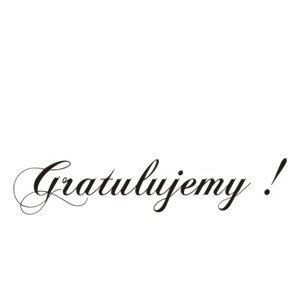 Stempel - Gratulujemy! - Agateria