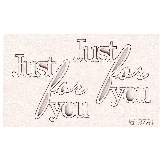 Just for You 2x - Scrapiniec