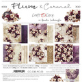 Zestaw papierów do scrapbookingu 30x30 - Craft o'clock - Plum & Caramel