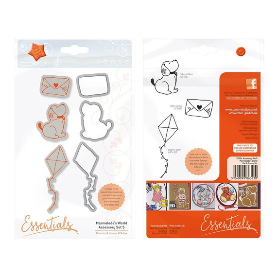 Stempel + wykrojnik - Tonic Studios - Accessory Set 5