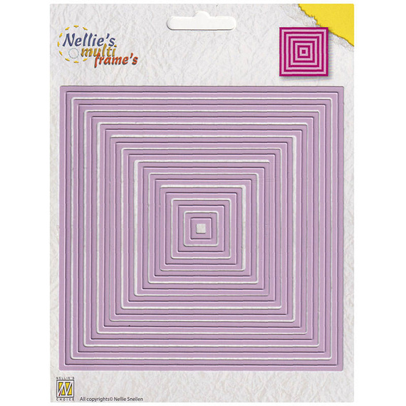 Wykrojnik - Nellie's Choice - MFD119 kwadraty