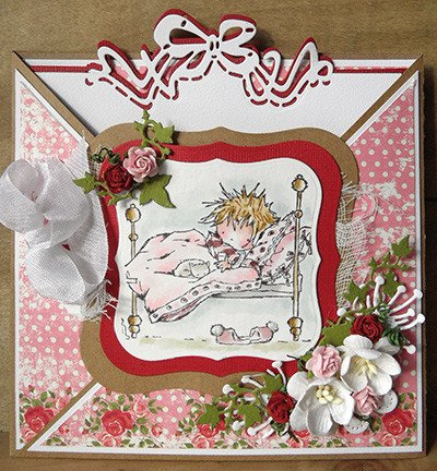 Wykrojnik - Marianne Design - Folding Die Bow - kokarda brzegowa