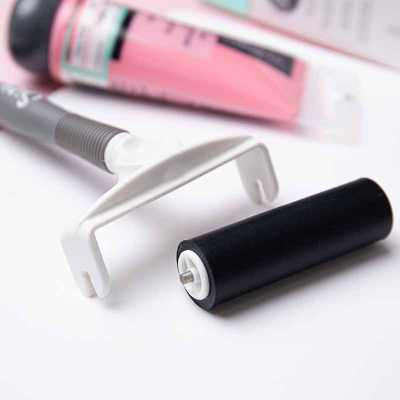 Zestaw narzędzi 3 w 1 - Sizzix wałek gumowy szpachelki