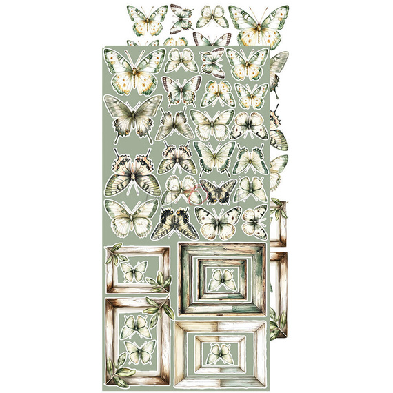 Cherished Memories zestaw dodatków do scrapbookingu - Craft o'clock - Flowers