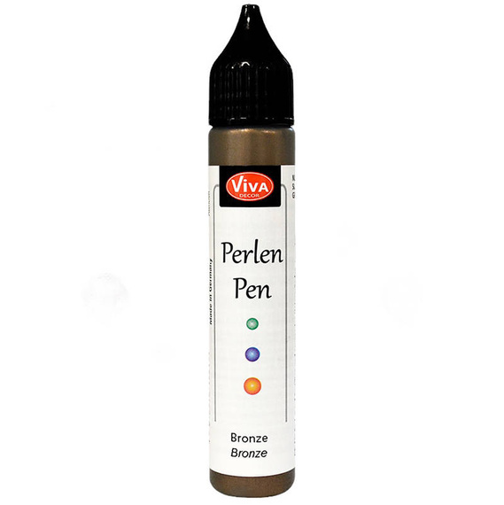 Perlen Pen - Viva Decor - Bronze 903 brązowe perełki w płynie