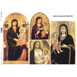 Papier do decoupage ITD-0277M ikony