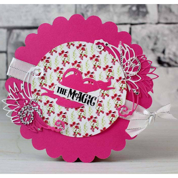 Wykrojnik - Tattered Lace - Winged Heart - uskrzydlone serce