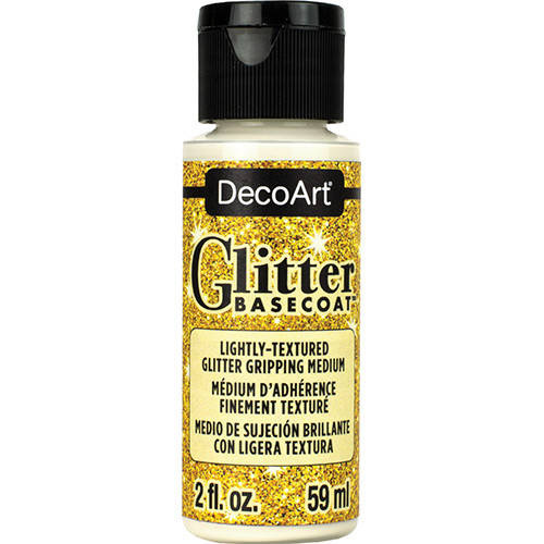 Baza pod farby brokatowe Glitter basecoat 59ml - DecoArt