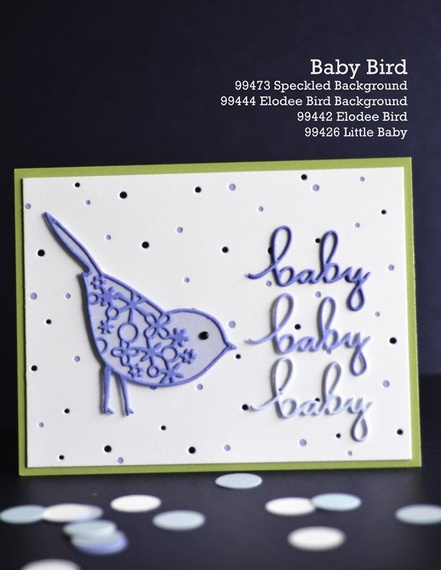 Wykrojnik - Memory Box - Speckled Background tło kropeczki