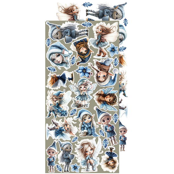 Zestaw dodatków do scrapbookingu  - Craft o'clock - Jolly Season - MIX