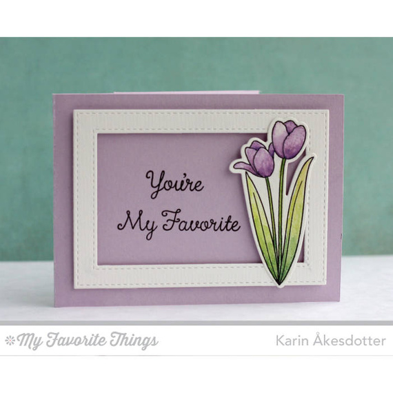 Wykrojnik - Die-namics - Spring Tulips tulipany