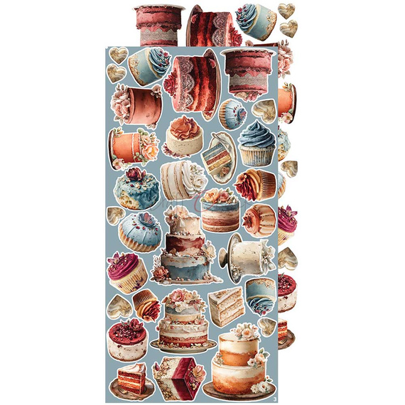 Zestaw dodatków do scrapbookingu - Craft o'clock - Timeless Grace - Timeless