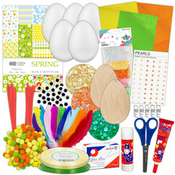 Zestaw kreatywny dla dzieci - miks świąteczny Wielkanoc