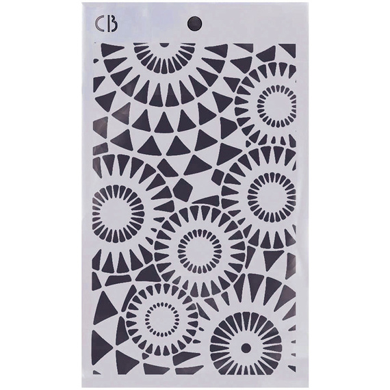 Szablon Mixed Media Triple Layer Stencil LaMania 3 wzory - Ciao Bella - Zestaw 3