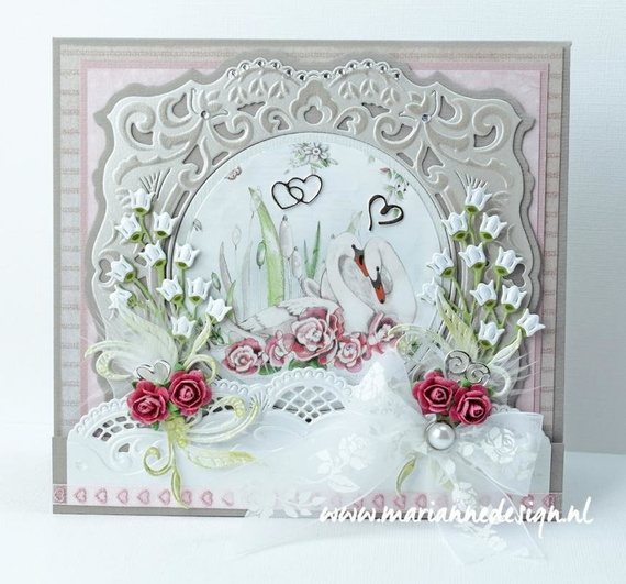 Wykrojnik - Marianne Design - Sweet Hearts serca serduszka