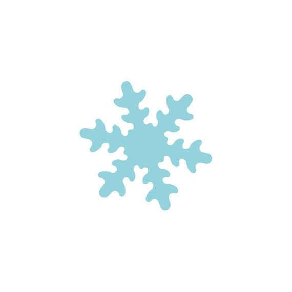 Dziurkacz ozdobny 3,8 cm - Śnieżynka - DpCraft