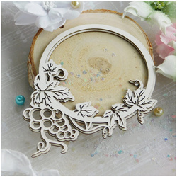 Tekturka Ramka koło - Kreatywna Pracownia