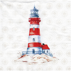 Serwetka do decoupage 33x33cm - Lighthouse latarnia morska
