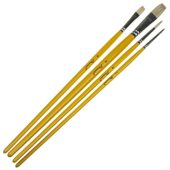 Farby gwasze Loveart 12x12ml, blok do farb, zestaw pędzli