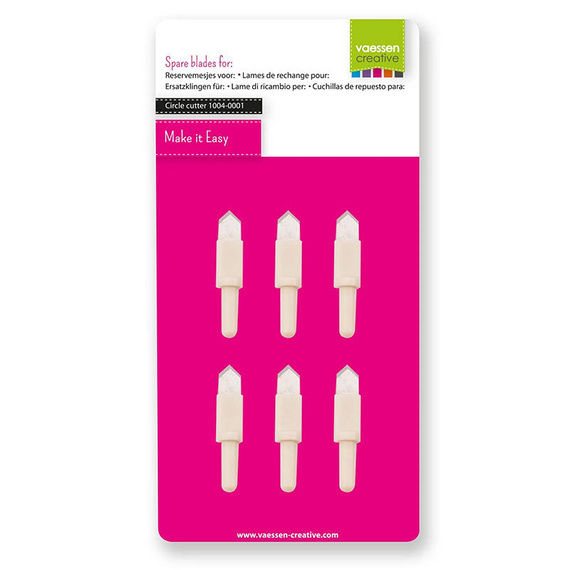 Wymienne ostrza do narzędzia do wycinania okręgów - Vaessen Creative