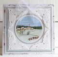 Wykrojnik - Marianne Design - Petra's triangle - trójkątna rama i narożnik ozdobny