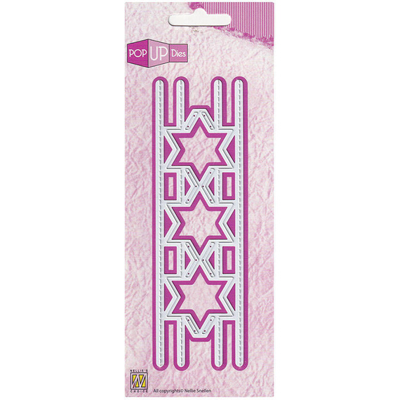 Wykrojnik - Nellie's Choice - POP007 pop-up gwiazdy