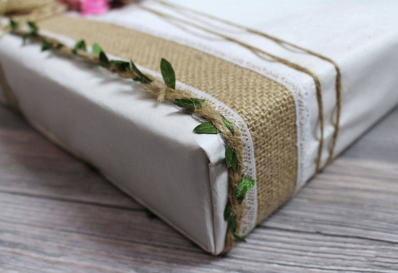 Sznurki jutowe i taśmy - 6 szt