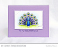 Stempel - My Favorite Things - Playful Peacock - paw pawie