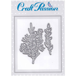 Wykrojnik - Craft Passion - Gałązka z kwiatami #2