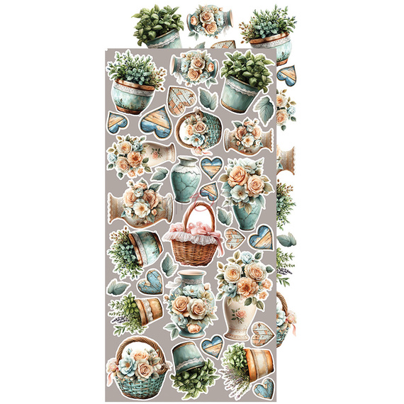 Zestaw dodatków do scrapbookingu - Craft o'clock - Sprites of Harmony - MIX