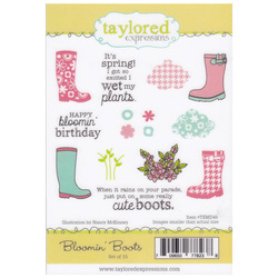 Stempel - Taylored Expressions - Bloomin'Boots / kalosze