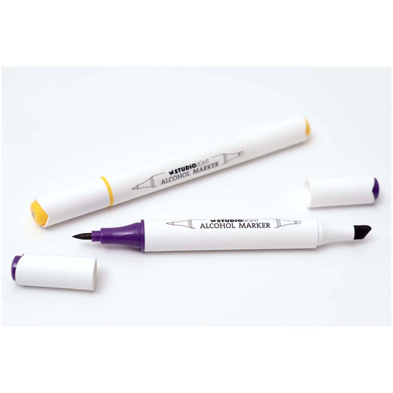 Markery alkoholowe dwustronne Rainbow Essentials nr 34 - Studio Light - 6 szt.