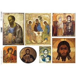 Papier do decoupage ITD-0137M ikony