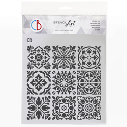 Szablon Home Deco 22x22cm - Ciao Bella - Tiles Palette kafelki