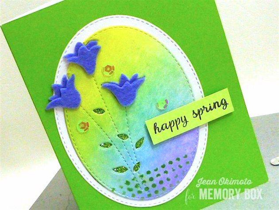 Wykrojnik - Memory Box - Stitched Tulips 99330 tulipany