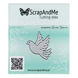 Wykrojnik do papieru - Scrapandme - Gołąbek