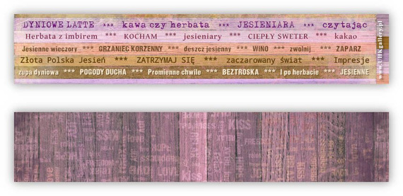 Zestaw pasków scrapbooking - UHK Gallery - Ginger Girl