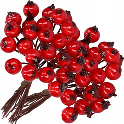 Owoce głogu na druciku - 1 gałązka