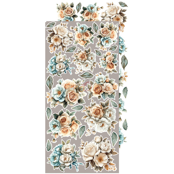 Zestaw dodatków do scrapbookingu - Craft o'clock - Sprites of Harmony - Flowers & More