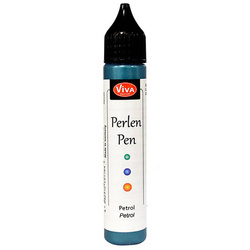 Perlen Pen - Viva Decor - Petrol 716 niebieskie perełki w płynie